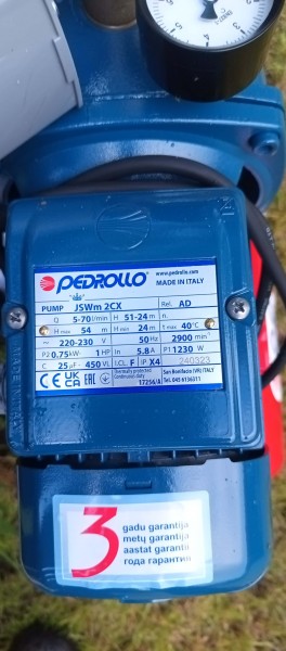 насос для спицы Pedrollo